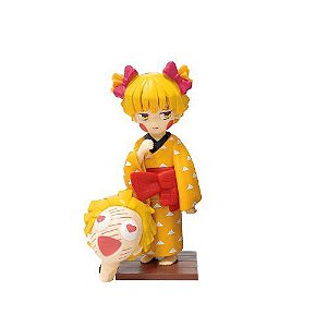 Estátua Zenitsu Agatsuma Versão Girl Demon Slayer