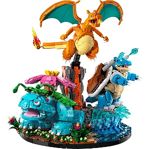 LEGO Pokémon Venusaur Charizard e Blastoise 72153