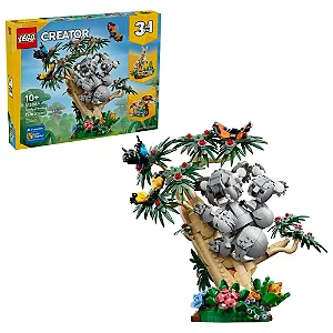 LEGO Creator 3 em 1 Animais Selvagens: Família de Coalas 31388