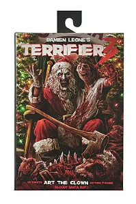 NECA Action Figure Art the Clown Terrifier 3 Santa Suit