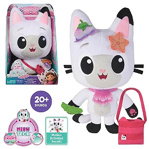 Sunny Pelúcia Gabby's Dollhouse Pandy Paws Falante