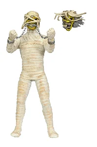 NECA Boneco Iron Maiden Mummy Eddie Clothed 8 Polegadas