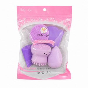 Kit Esponjas 6 peças - Ruby Anjo