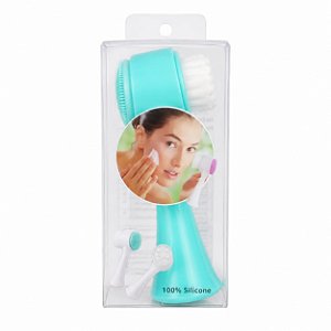Escova de limpeza facial 2 in 1