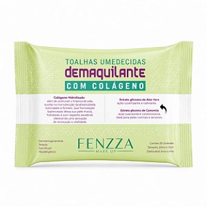 Lenço Demaquilante Colágeno - Fenzza