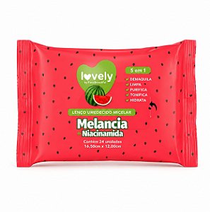 Lenço Demaquilante Micelar Melancia - Lovely