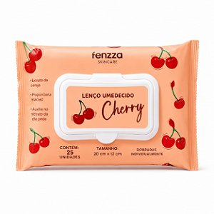 Lenço Demaquilante Cherry - Fenzza