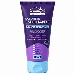 Sabonete Esfoliante Facial - Face Beautiful