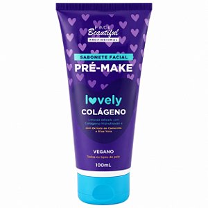 Sabonete Facial Pré-Make Colágeno - Lovely