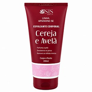 Esfoliante Corporal Cereja e Avelã - SIS Make Up