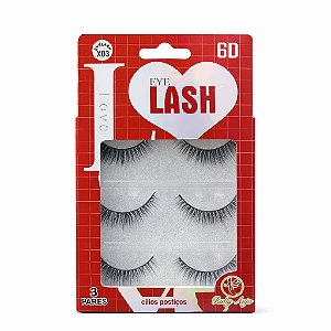 Cílios Postiços Eye Lash 6D - Ruby Anjo