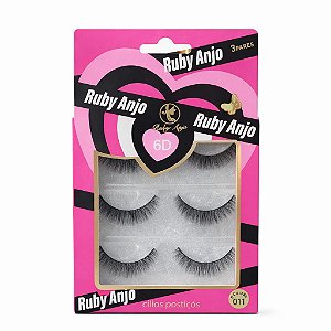 Cílios Postiços Ruby Anjo 6D