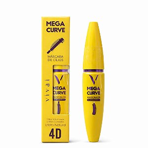 Máscara de Cílios Mega Curve - Vivai