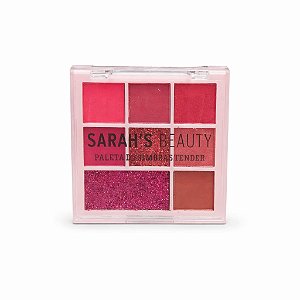 Paleta de Sombras 8 cores - Sarah’s Beauty