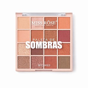 Paleta de Sombras Miss Rose 16 Cores
