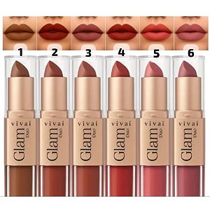 Batom Glam Duo - Vivai