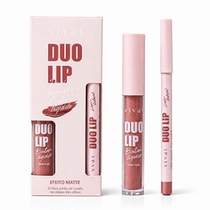 Duo Lip Matte Batom e lápis - Vivai