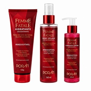 Kit Femme Fatale Irresistível - Porán