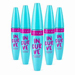 Máscara de Cílios Incurve Vivai à Prova d'Água