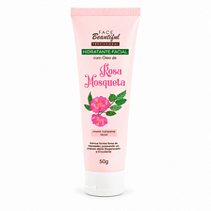 Hidratante Facial com Óleo de Rosa Mosqueta - Face Beautiful
