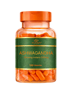 Ashwagandha 500mg (Ginseng indiano) - 120 Cápsulas