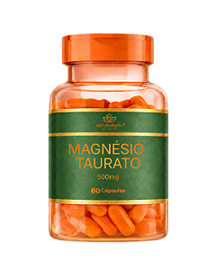 Magnésio Taurato 500mg - 60 cápsulas