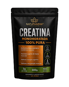 Creatina monohidratada 300g / 99,9% creatina