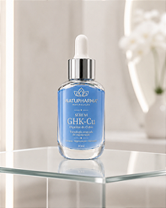 GHK-Cu (Peptídeo de Cobre) 1% em base sérum q.s.p. 30ml/30g