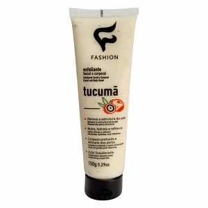 Creme Esfoliante Facial e Corporal Tucumã Fashion - 150g