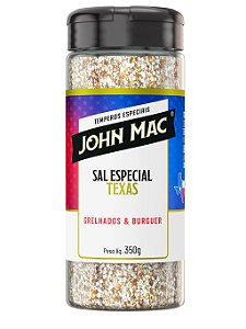 SAL ESPECIAL TEXAS AMERICANO - JOHN MAC - 350g