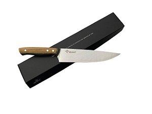 FACA CHEF JIMMY OGRO 205 MC COM BAINHA DE COURO EBEEF  - IMPERIAL