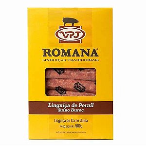 LINGUIÇA ROMANA DE PERNIL DUROC VPJ - 500g