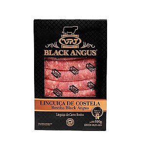 LINGUIÇA DE COSTELA BLACK ANGUS VPJ - 500g