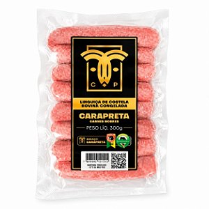 LINGUIÇA DE COSTELA ANGUS - CARAPRETA - 300g