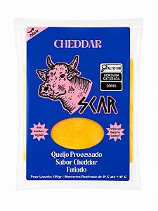 CHEDDAR 6 FATIAS - SCAR 160g