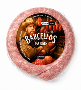 LINGUIÇA CALABRESA - 500g - BARCELLOS FARMS