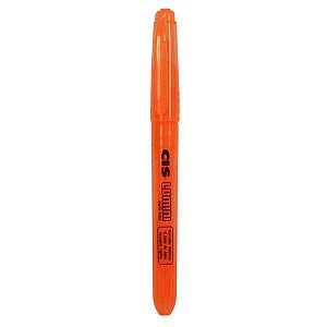 Caneta Marca-Texto Cis Lumini Laranja