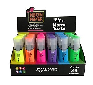Caneta Marca-Texto Jocar Neon Fever Sortido