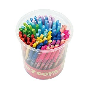 Caneta Esferográfica Compactor 0.8 07 Copa Sortido