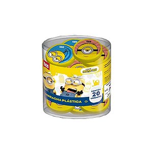 Borracha Tris Plástica Minions