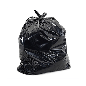 Saco para Lixo 200 Litros Preto – 90x120cm – Pacote com 100 Unidades (3kg)