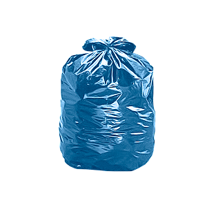 Saco para Lixo 60 Litros Preto – 75x80 cm – Pacote com 100 Unidades (2.5kg)