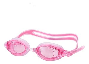 Óculos de Natação Antiemçante Speedo Izy! Small Ajustavel Proteção Ultravioleta para Iniciantes ROSA