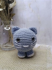 Gatinho Bola Amigurumi (8 cm)