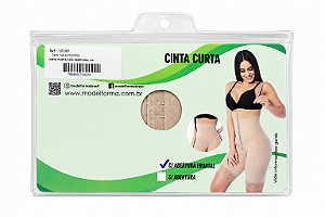 Cinta Curta com Abertura Frontal Model Slim