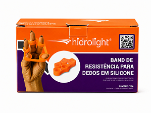 Elástico de Resistência para Dedos em Silicone Hidrolight