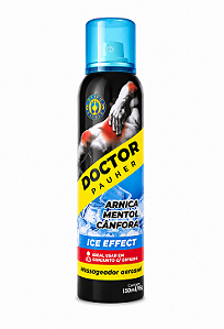 Spray Massageador Aerosol Ice Effect Doctor Pauher Refrescante Muscular 150ml