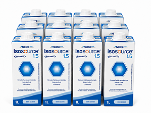Dieta Enteral Isosource 1.5 Nestlé Caixa C/12 Unidades