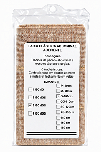 Faixa Elástica Abdominal Aderente 3 Gomos
