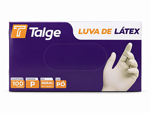 Luva de Látex Talge - 100 unidades